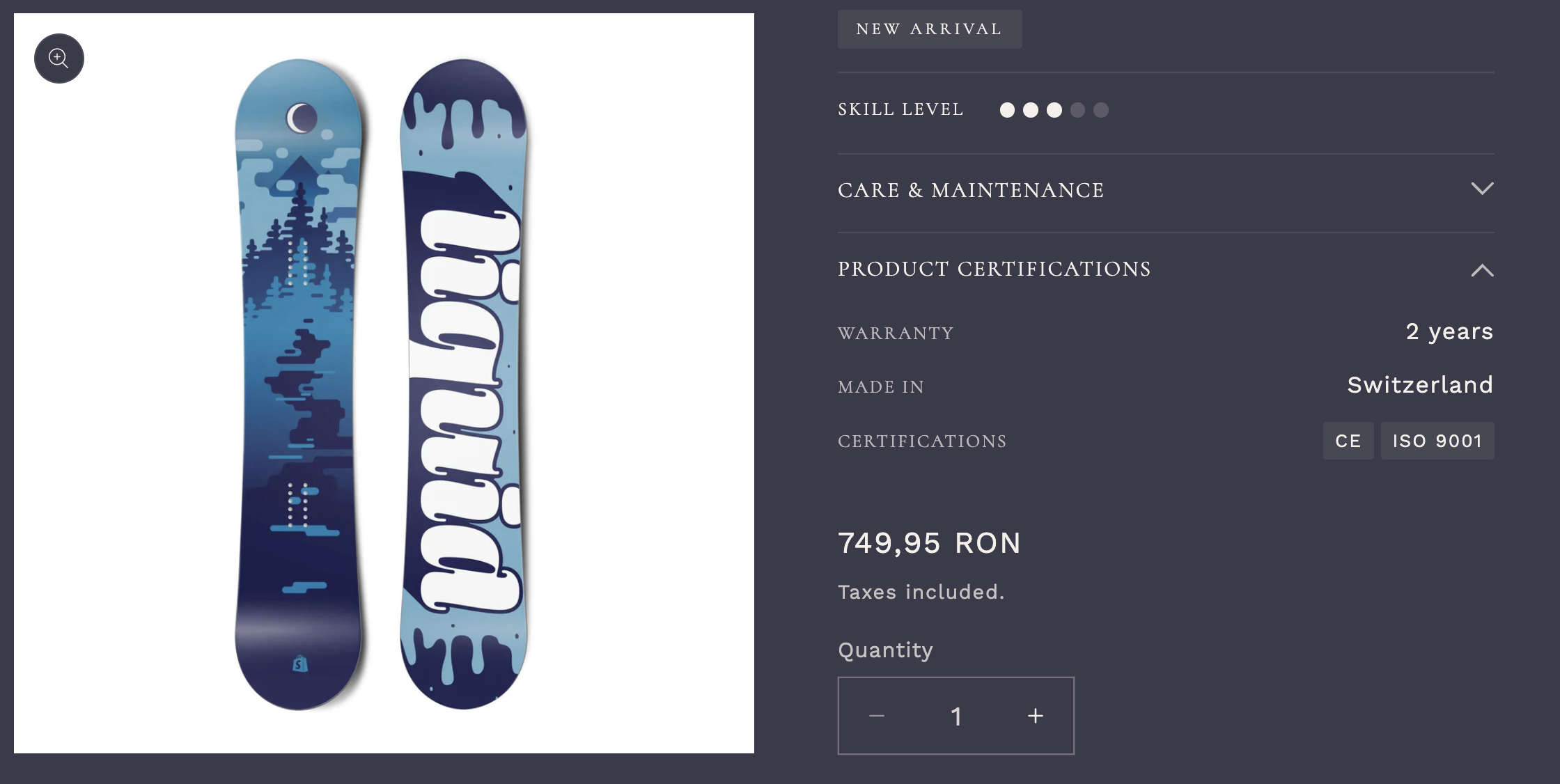 PDP with Product Certifications